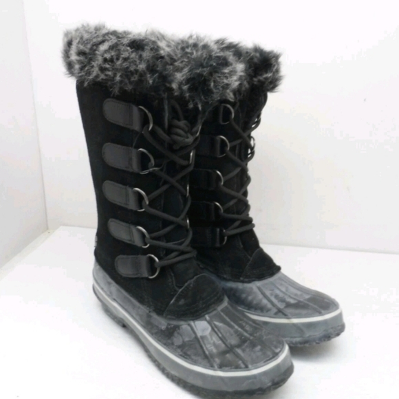 Northside Katsura Waterproof Fur-Lined Winter Boots Black Size 7 - Picture 5 of 11